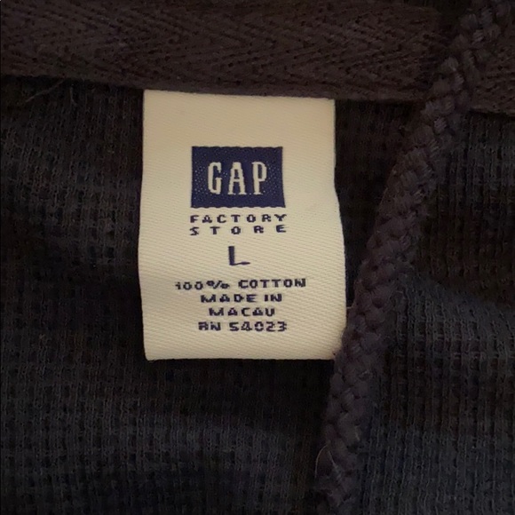Gap hooded long sleeve top - Picture 6 of 6